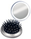  Compact Hairbrush with Mirror 